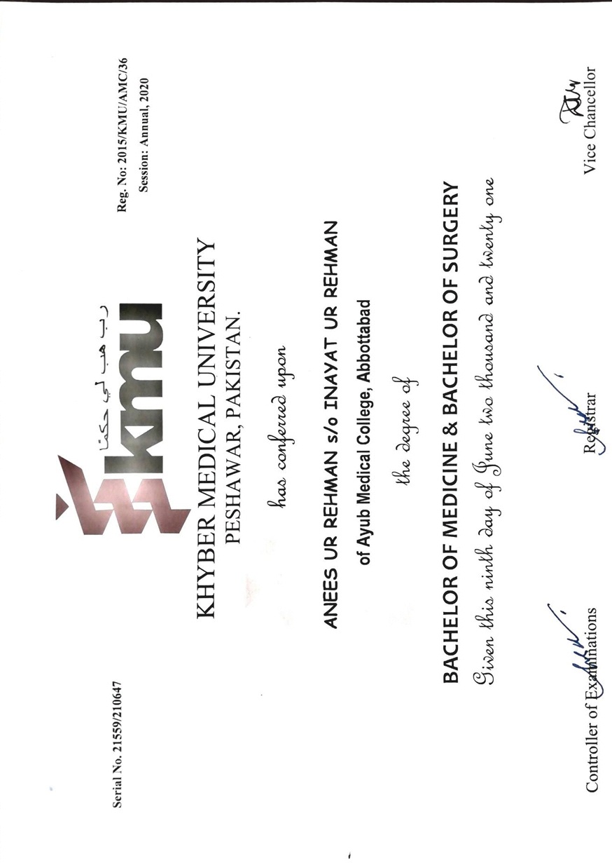 Academic Qualification